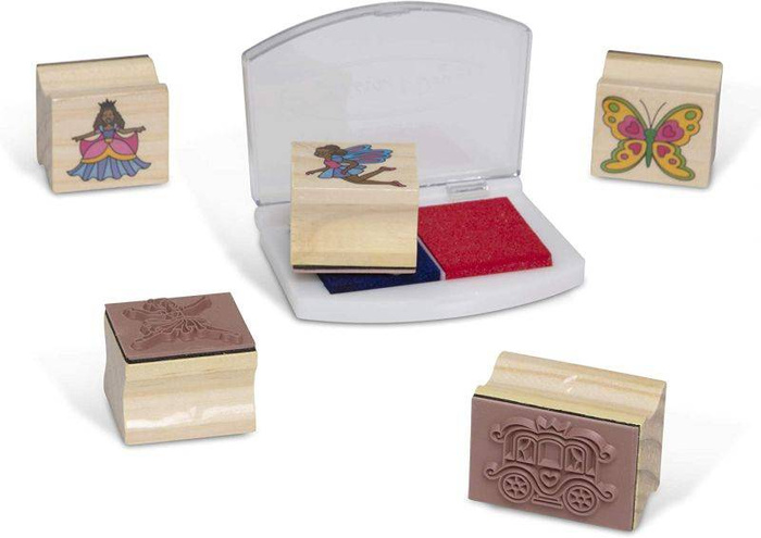 Drewniane stempelki Wróżki Melissa & Doug 