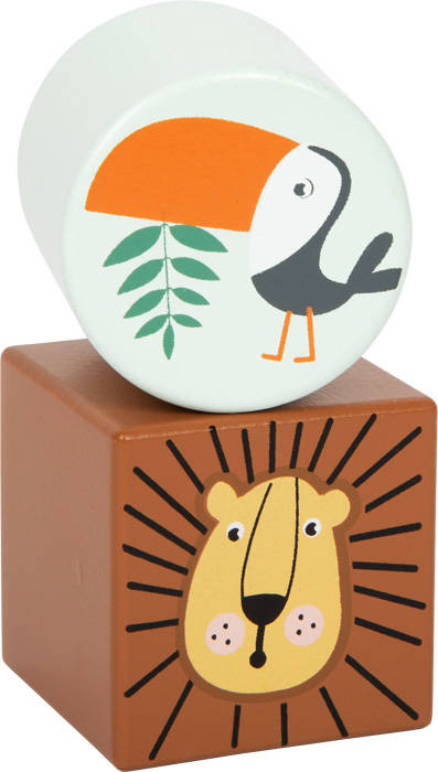 Drewniane klocki sensoryczne Odkrywcy Safari Small Foot