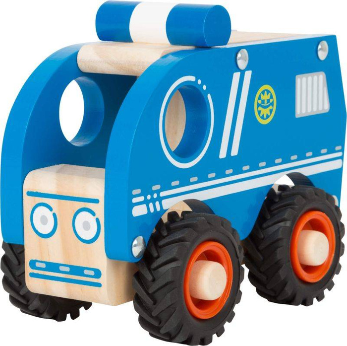 Drewniane auto policyjne Small Foot