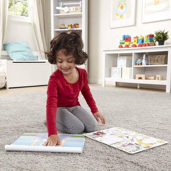 Zestaw z naklejkami wielokrotnego użytku Zamek Księżniczki Melissa & Doug