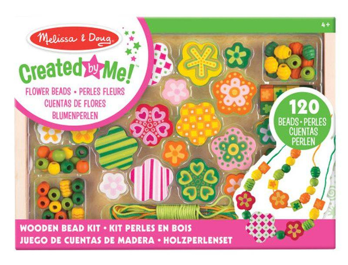 Zestaw do nawlekania i tworzenia biżuterii Kwiatki Melissa & Doug