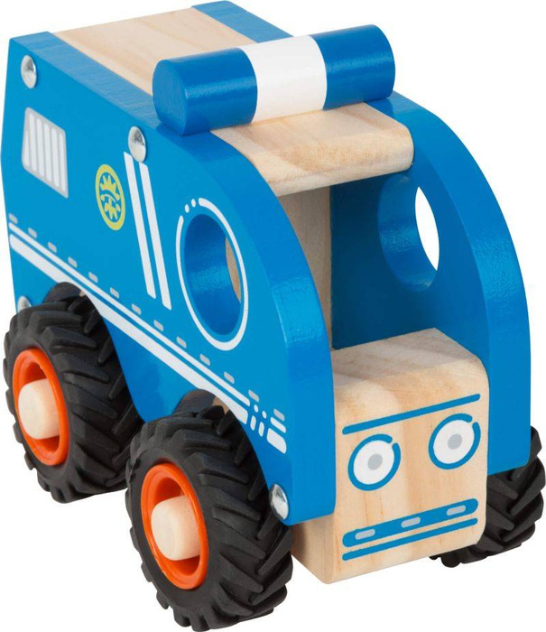 Drewniane auto policyjne Small Foot