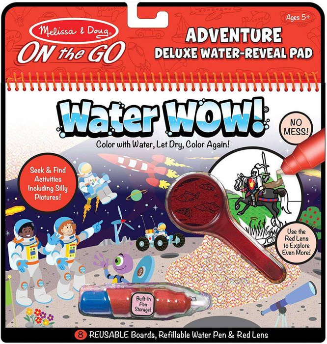 Wodna kolorowanka z zadaniami Water Wow Adventure Deluxe Melissa & Doug