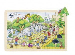 Puzzle, wizyta w zoo, 24 el.