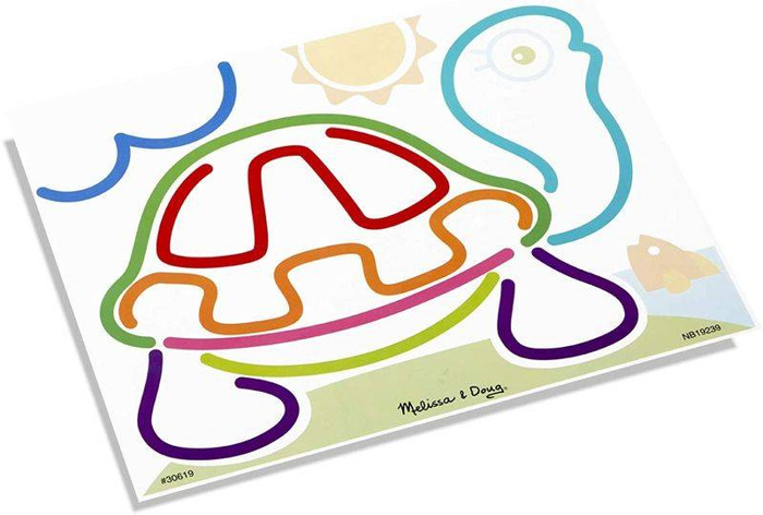 Zestaw do tworzenia obrazków z tęczowego sznurka Melissa & Doug