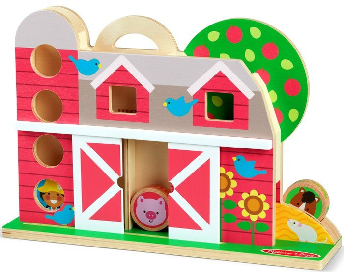 Farma z krążkami GO Tots Barnyard Tumble Melissa and Doug