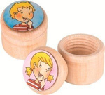 Pudełko na pierwszy ząbek, dziewczynka i chłopiec