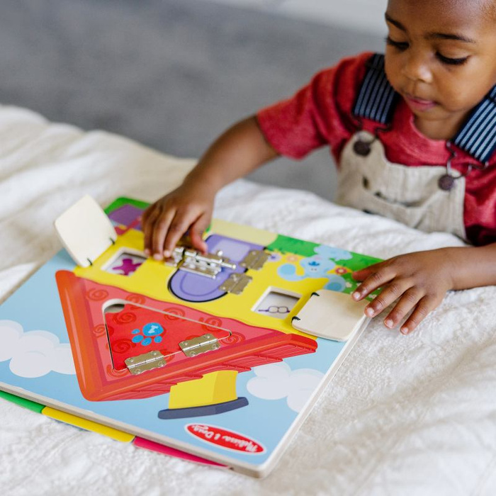 Drewniany Domek z planszą aktywności  Blue’s Clues & You Melissa & Doug