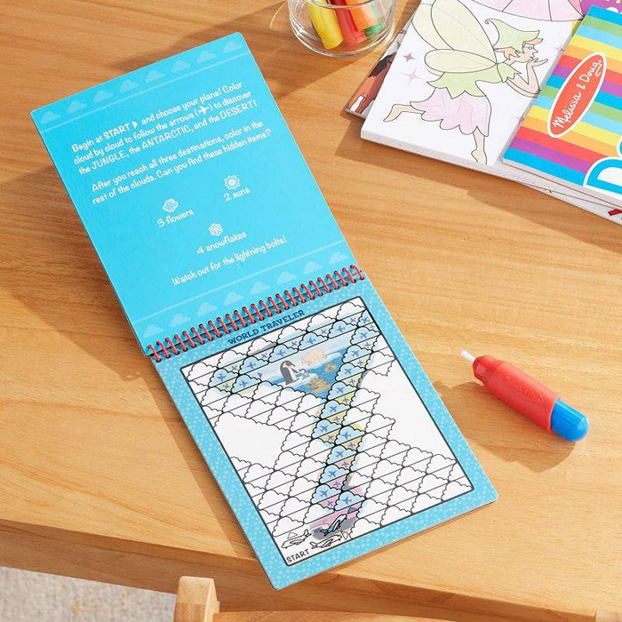 Wodna kolorowanka z labiryntami Water Wow Vehicles Melissa & Doug