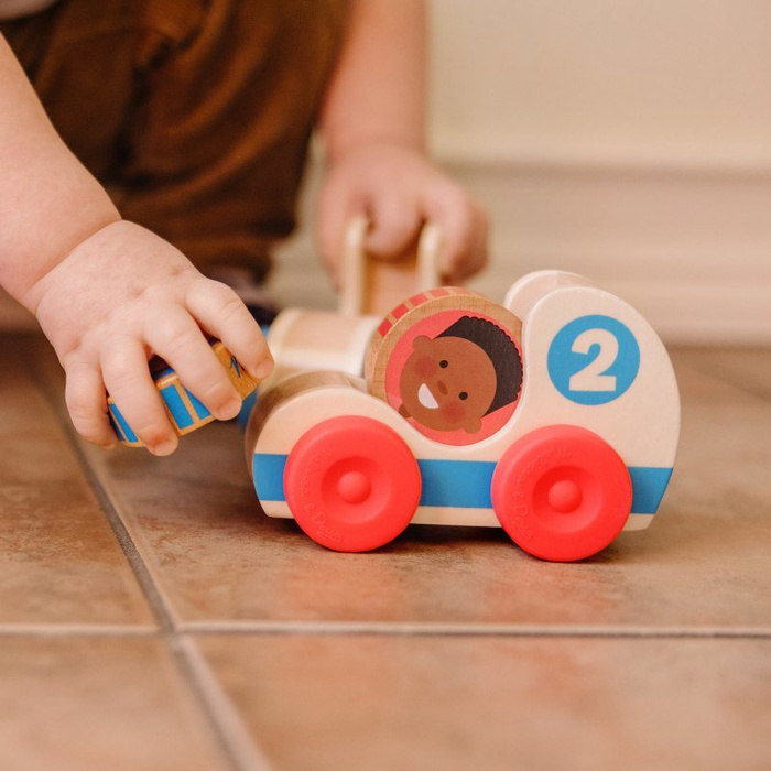 Drewniane autka do rączki GO Tots Melissa and Doug