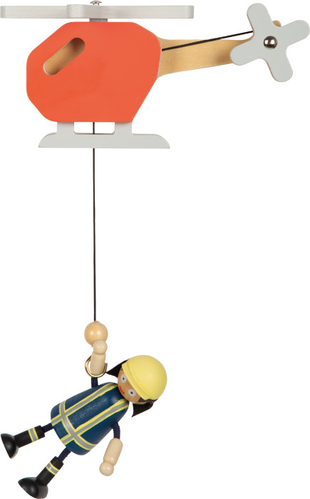 Duża drewniana remiza strażacka z akcesoriami i dźwiękiem Small Foot 