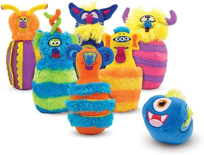 Pluszowe kręgle Potworki Melissa & Doug 