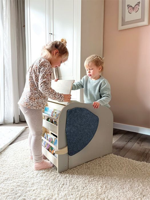 Drewniana skrzynia na zabawki Słoń Small Foot