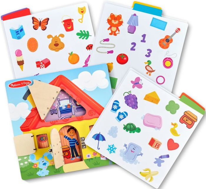 Drewniany Domek z planszą aktywności  Blue’s Clues & You Melissa & Doug