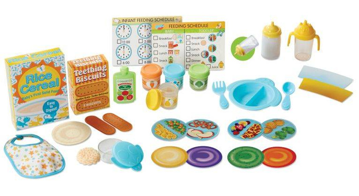 Zestaw do karmienia lalek Mine to Love Melissa & Doug 