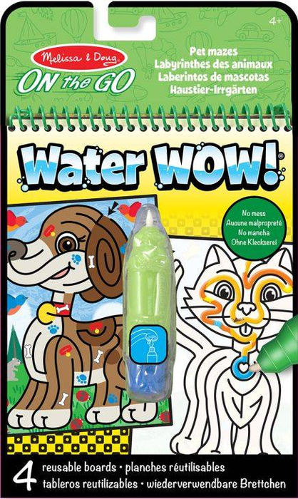 Wodna kolorowanka z labiryntami Water Wow Pet Melissa & Doug