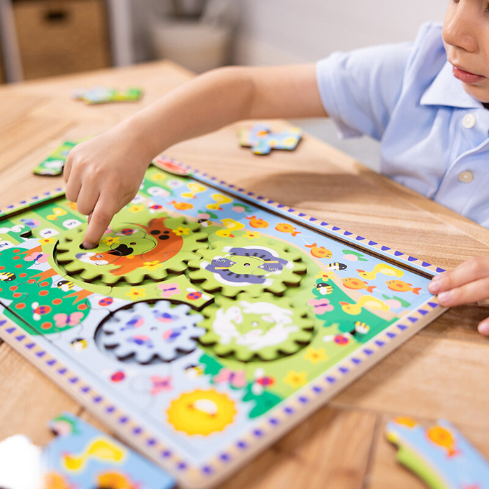 Drewniana układanka Zwierzęta Melissa and Doug
