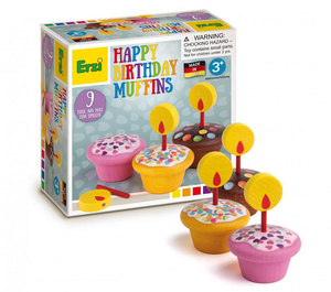 Drewniane muffinki urodzinowe Erzi