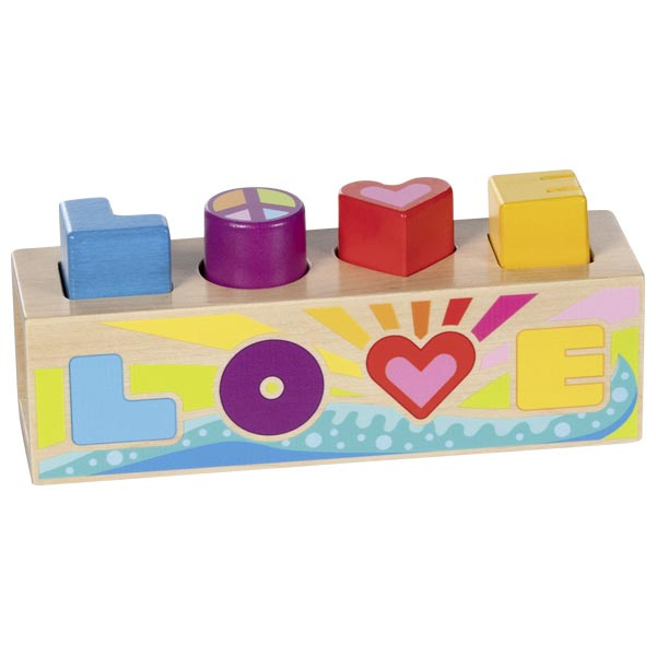 Sorter kształtów dla dzieci Love Goki