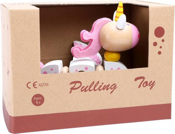 Różowy jednorożec do ciągnięcia Small Foot
