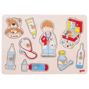 Układanka Mały doktor Goki
