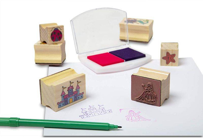 Drewniane stempelki Wróżki Melissa & Doug 