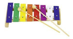 Kolorowy ksylofon, 8 tonów