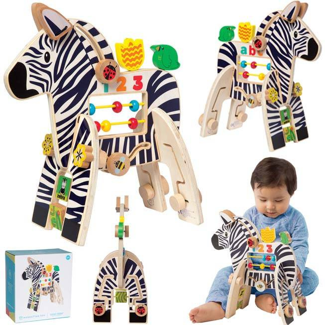 Kostka motoryczna Zebra Manhattan Toy