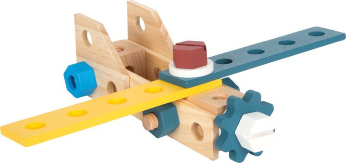 Drewniana walizka z narzędziami dla dzieci Warsztat Small Foot 