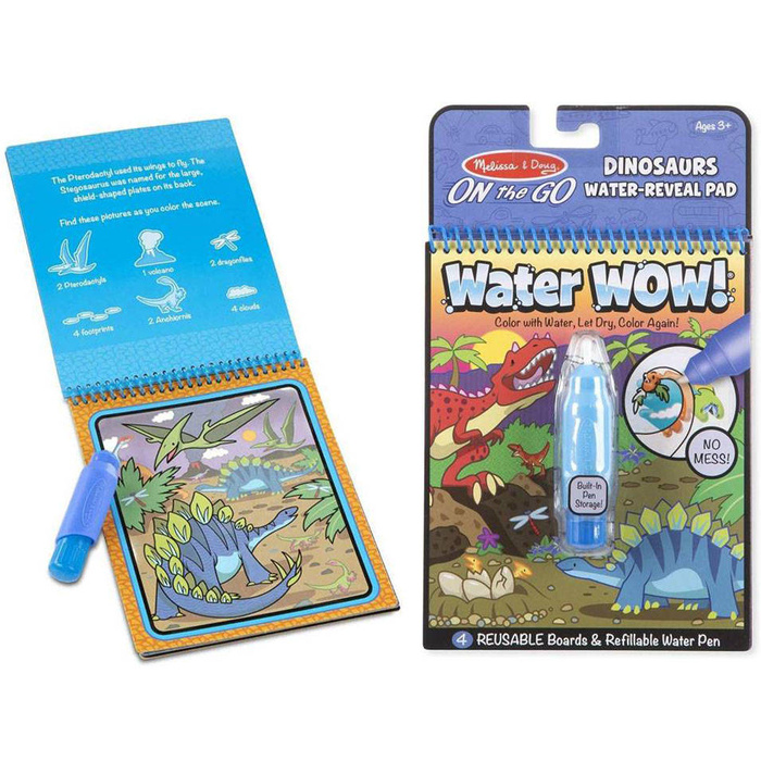 Wodna kolorowanka Water Wow Dinosaur Melissa & Doug