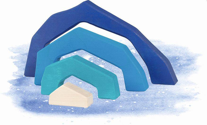 Drewniana układanka Cztery pory roku Goki