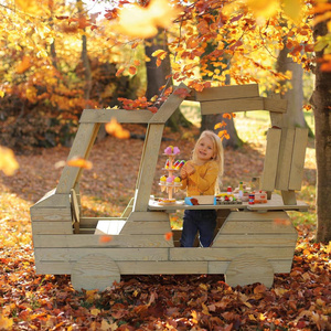 Drewniany Food Truck dla dzieci outdoor Erzi