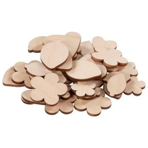 Drewniane kwiatki do pokolorowania Goki