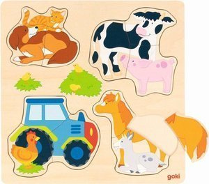 Puzzle Zwierzęta gospodarskie Goki
