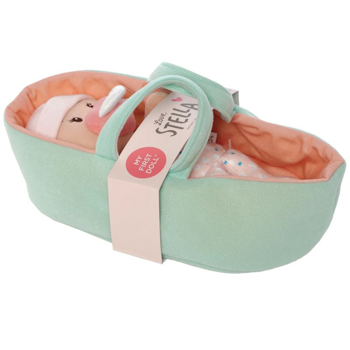 Lalka Peach z miękką kołyską Love Stella Manhattan Toy