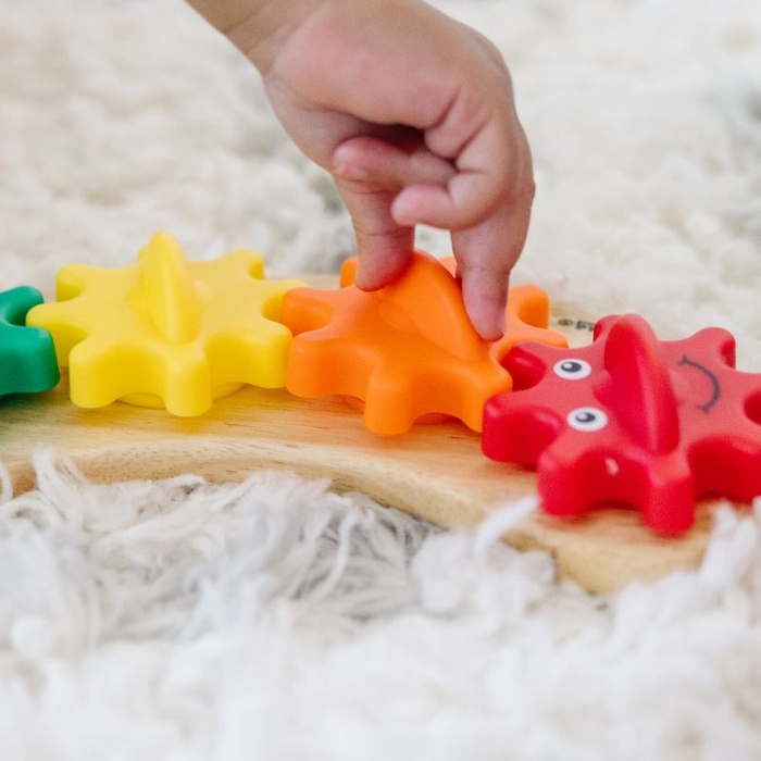 Układanka drewniana ruchoma gąsienica Melissa & Doug