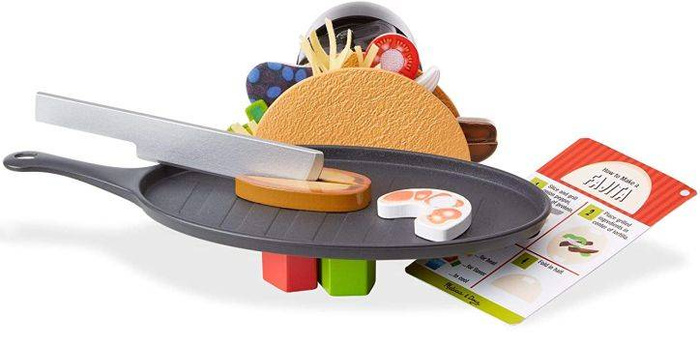 Zestaw do robienia tortilli Fill & Fold Taco & Tortilla 43 el Melissa & Doug 