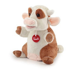 Pacynka na rękę biało-brązowa krówka Trudi