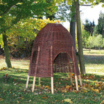 Domek do zabawy w ogrodzie Willow Hut Erzi