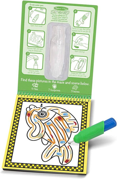 Wodna kolorowanka z labiryntami Water Wow Pet Melissa & Doug