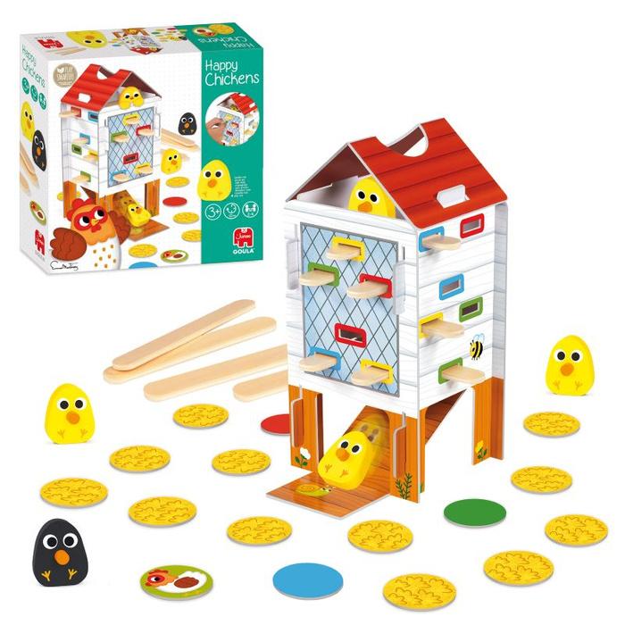 Gra dla dzieci Happy Chickens Goula