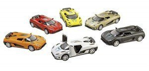 Metalowy pojazd z napędem, roadster z dźwiękiem i światłami