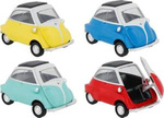 Metalowy pojazd z napędem BMW Isetta Goki
