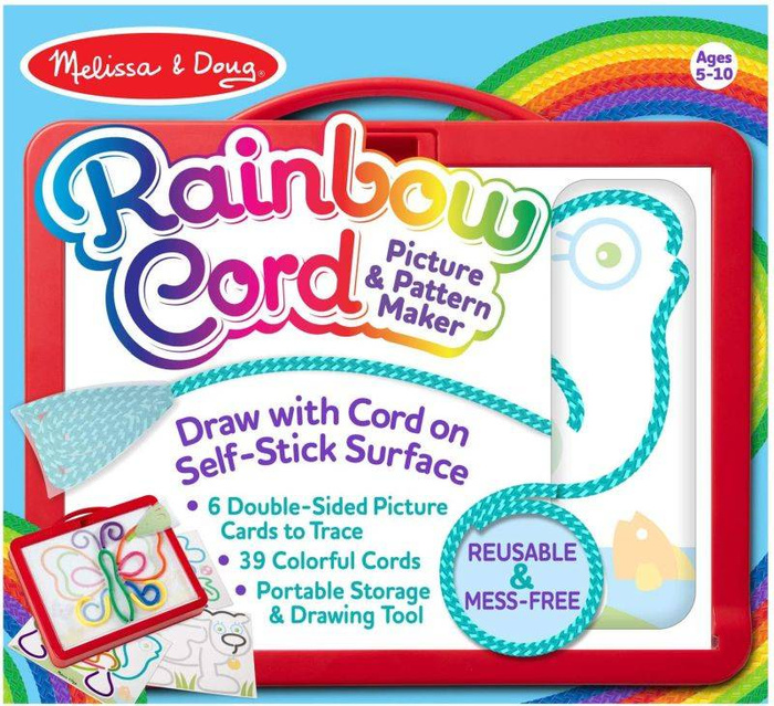 Zestaw do tworzenia obrazków z tęczowego sznurka Melissa & Doug