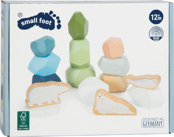 Klocki kamienie Arktyka Small Foot