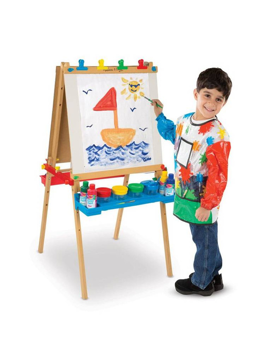 Drewniana tablica z regulacją dla dzieci Deluxe Melissa & Doug