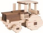 Drewniane klocki 200 el. Goki Nature
