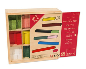 Drewniane patyczki do liczenia Zestaw 300 szt Goula