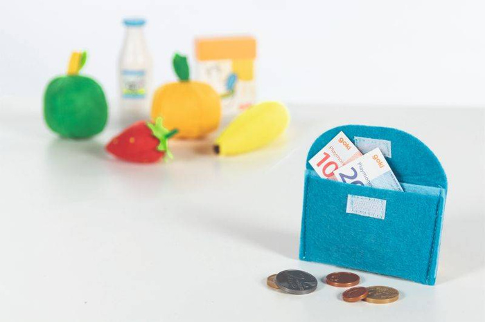Filcowa torba na zakupy z akcesoriami Goki