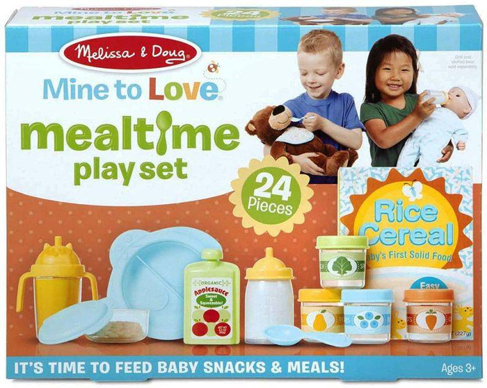 Zestaw do karmienia lalek Mine to Love Melissa & Doug 